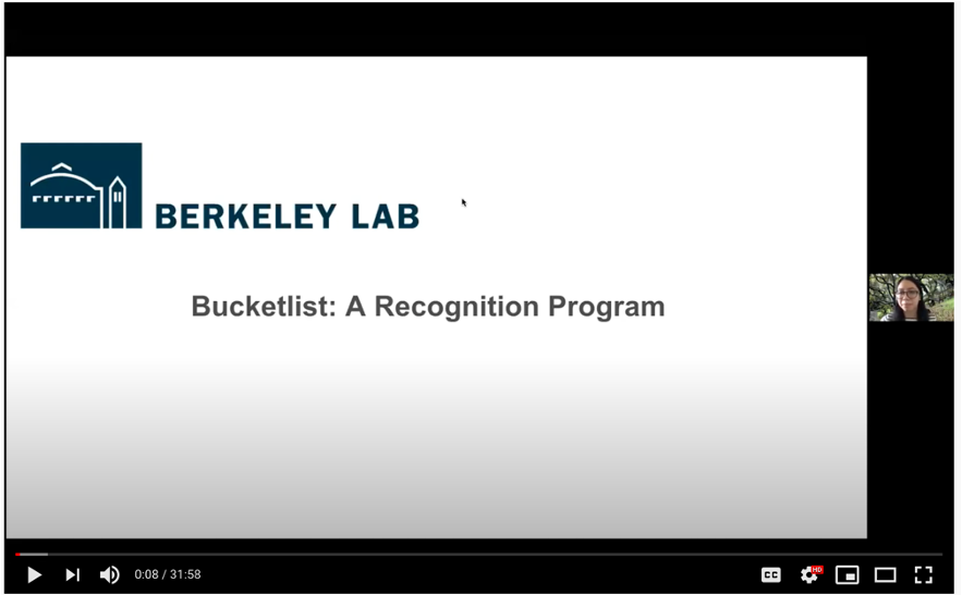 Employee Recognition Platform - Using Bucketlist at the Lab